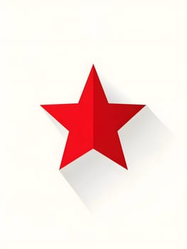Simple Red Star Graphic Icon logo Symbol