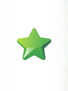 Green Star Graphic Icon logo Symbol