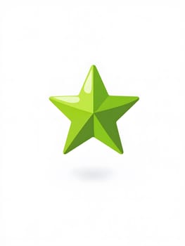 Green Star Graphic Icon logo Symbol