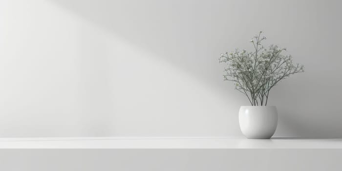 Clean and minimalistic mockup against a pristine white background.