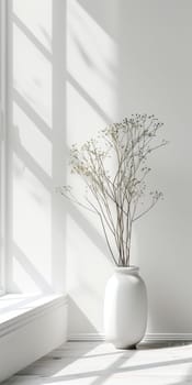 Classic white background mockup scene for various design purposes.