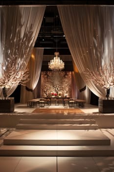 Contemporary backdrop showcasing elegant layout designs.