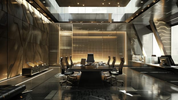 Professional environment featuring a structured layout pattern.