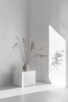 Simple and elegant mockup presentation with a neutral white background.