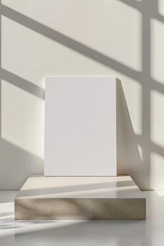 Simple and versatile mockup presentation with a pristine white background.