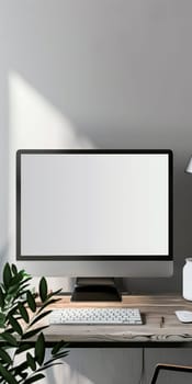 Sleek and elegant mockup setup with a clean backdrop.