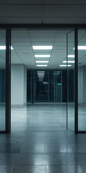 Business environment featuring a blank area for message placement.