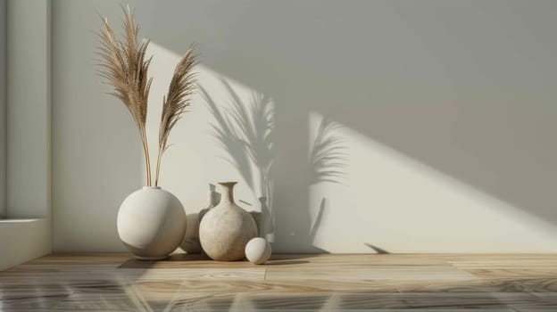 Clean and contemporary mockup arrangement with customizable elements.