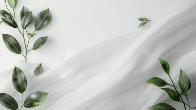 Classic white background mockup arrangement for versatile applications.