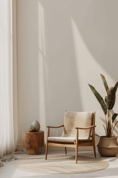 Versatile mockup scene with a simple backdrop, ready for customization.