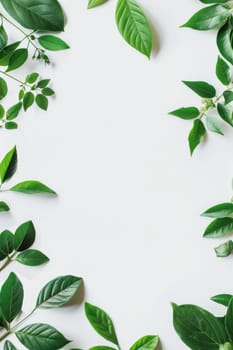 Clean and modern flat lay composition with empty space for text.