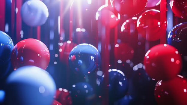 Clean and modern Patriot Day theme with room for text.