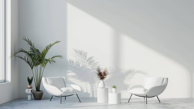 Clean copy space mockup arrangement for professional presentations.