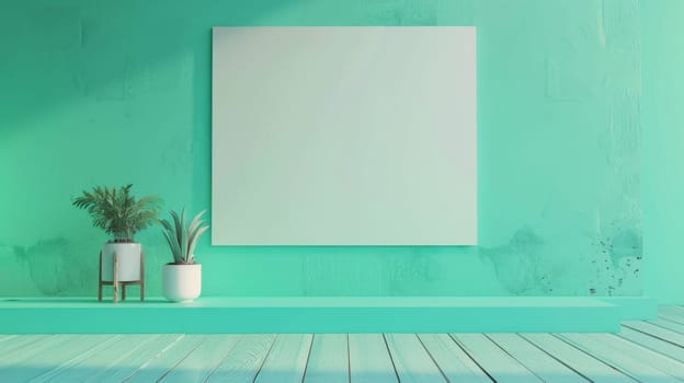 Copy space for advertising message in marketing setup.