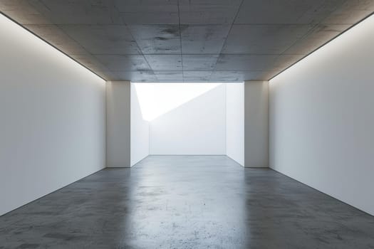 Contemporary minimalist design with ample blank area.