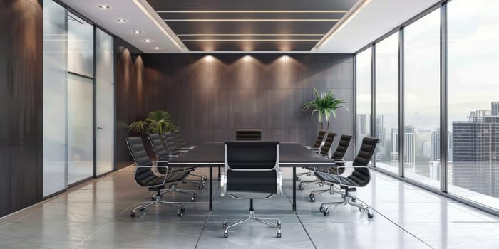 Corporate layout featuring significant copy space.