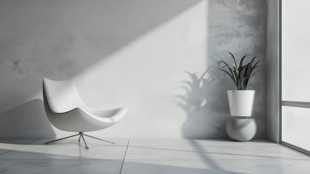 Elegant minimalism in a business background with a clean, uncluttered look.