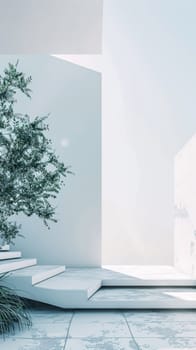 Minimalist modern background with plenty of copy space.