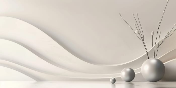 Minimalist modern background with clean, refined lines.