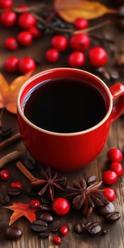thanks giving traditions around the world, coffee, dessert . AI generative.