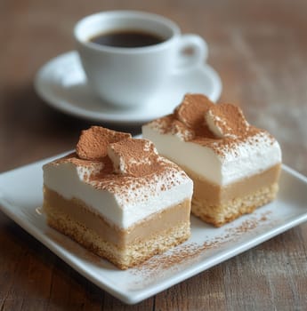 thanks giving traditions around the world, coffee, dessert . AI generative.