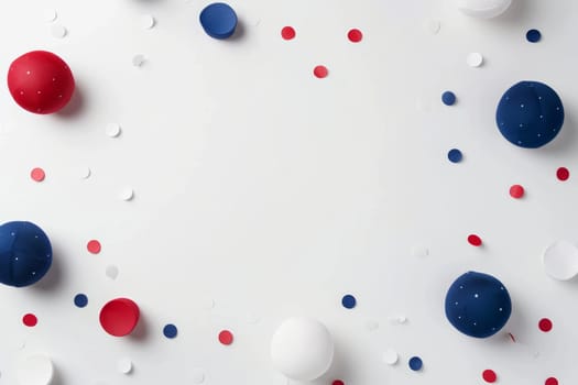 Minimalistic Patriot Day theme with a plain white background.