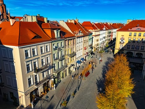 KALISZ, POL - OCT 3, 2024: Architecture of Kalisz old town in Greater Poland Voivodeship, Poland