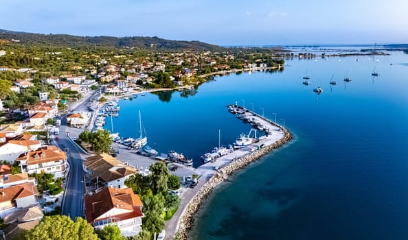 Village of Lygios, near Lefkada City on Lefkada island, Greece.