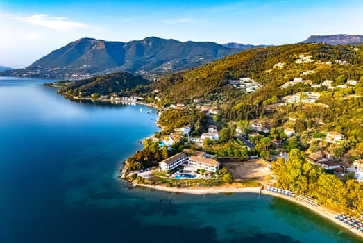 Village of Lygios, near Lefkada City on Lefkada island, Greece.