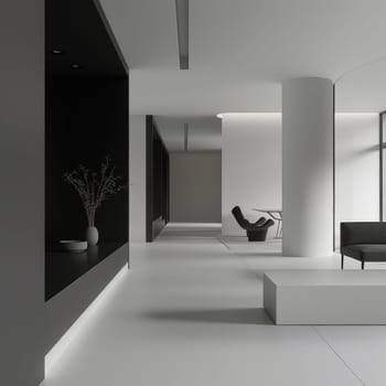 Modern minimalist design with plenty of room for text.