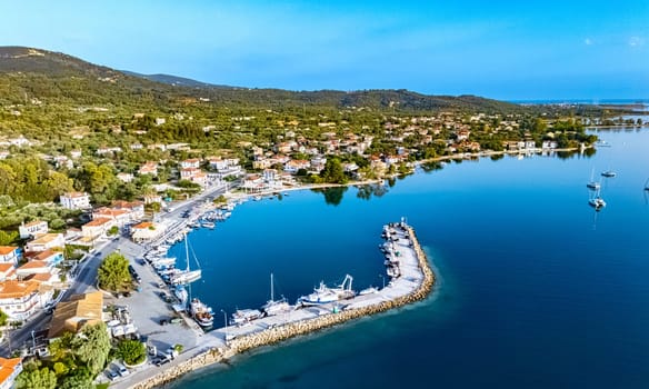 Village of Lygios, near Lefkada City on Lefkada island, Greece.