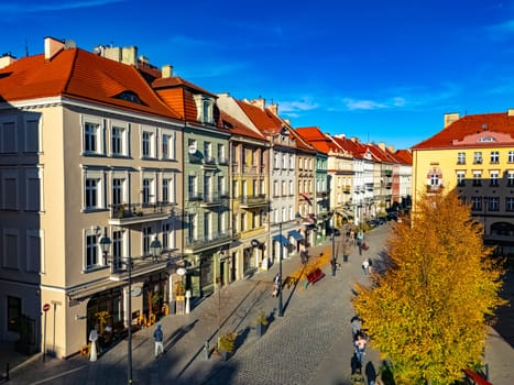 KALISZ, POL - OCT 3, 2024: Architecture of Kalisz old town in Greater Poland Voivodeship, Poland