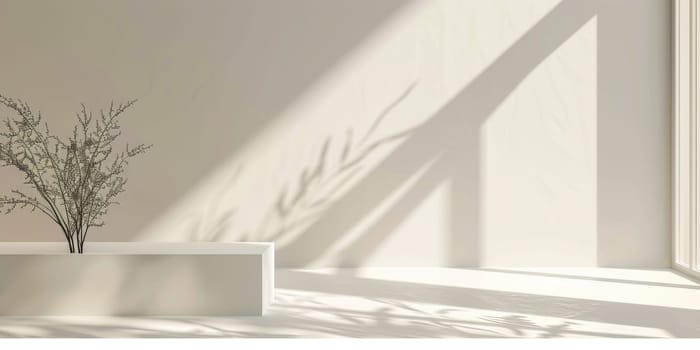 Modern minimalist background with a neutral, elegant look.