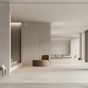 Modern minimalist design featuring large copy space.