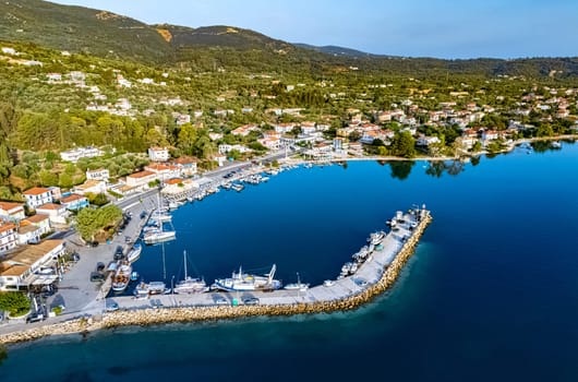 Village of Lygios, near Lefkada City on Lefkada island, Greece.