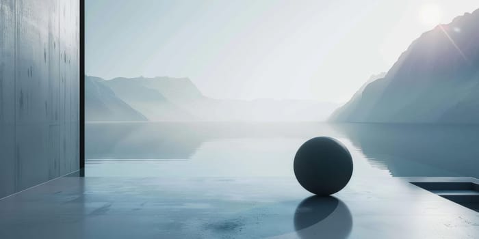 Simple, sleek background in a minimalist modern style.