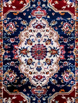 Luxury Indian Rug - backdrop. Old Turkish kilim. Vintage Persian carpet, tribal texture. Ethnic textile. Perfect abstract frame design - background