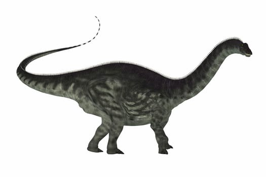 Apatosaurus was a herbivorous sauropod dinosaur that lived in North America during the Jurassic Period.