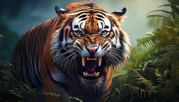 The Saber-tooth Tiger was a carnivorous cat that lived in North America during the Pleistocene, Eocene and Tertiary Periods.