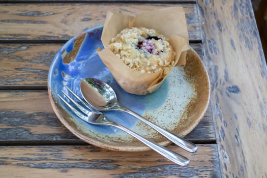 Delicious breakfast with fresh homemade bakery, stock photo
