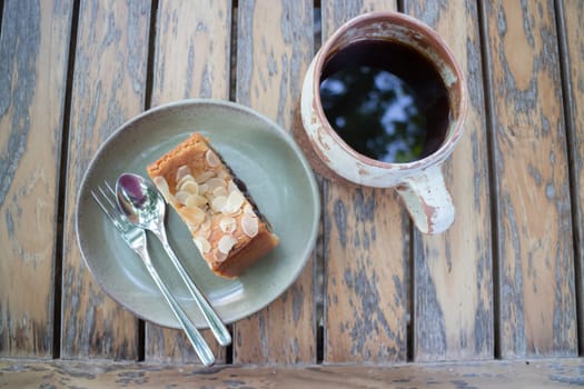 Delicious breakfast with fresh homemade bakery, stock photo