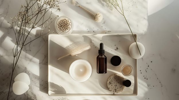 Beauty and wellness essentials in minimalist fashion