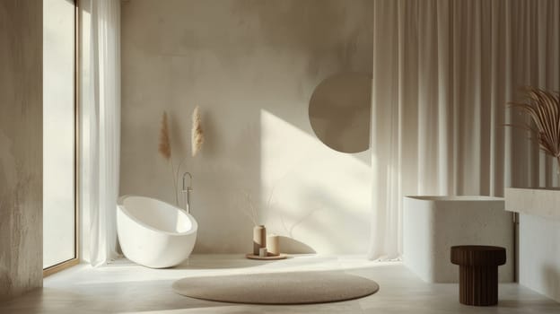Beauty and wellness in minimalistic simplicity