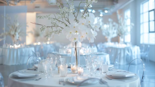 Clean and contemporary party theme with minimalist flair