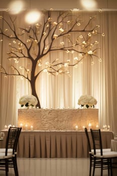 Contemporary backdrop showcasing elegant layout designs.