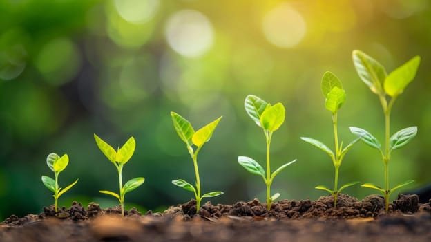 Conceptual background depicting business growth and success.