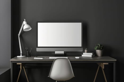 Copy space mockup setup ideal for highlighting text or graphics.