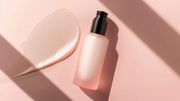 Makeup setting spray with a matte finish.