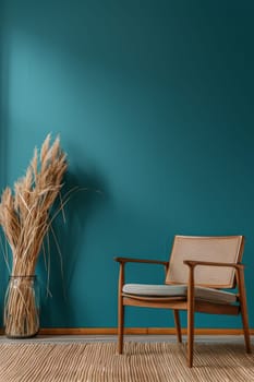 Minimalist mockup scene featuring a spacious background for customization.