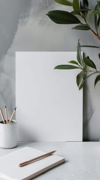 Mockup featuring a blank background, perfect for showcasing your message.